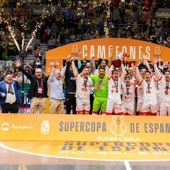 Histórico Jimbee Cartagena: primer título en la Supercopa ante el Barça