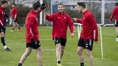 Entrenamiento de Osasuna en Tajonar