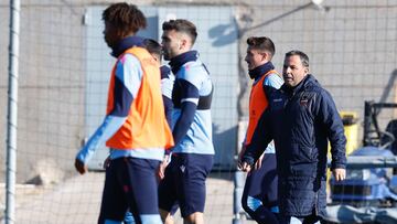 Calleja: “En lo que menos nos fijamos es en la racha del rival”