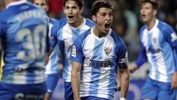 El Málaga frena a un Cádiz a quien se escamoteó un penalti