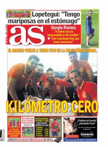 Las portadas de AS de agosto