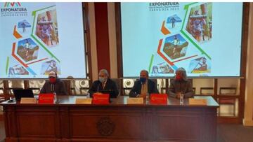 Alberto Ginés apadrina la feria de Exponatura