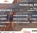 España da su lista para los Mundiales de Pista de Roubaix