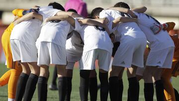 Imagen de archivo de un equipo de la escuela del Valencia.