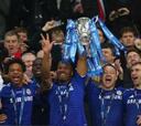 Chelsea celebra la Copa de la Liga a costa del Tottenham