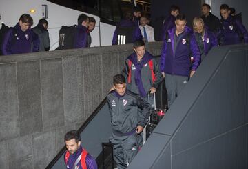 River Plate arrive in Madrid