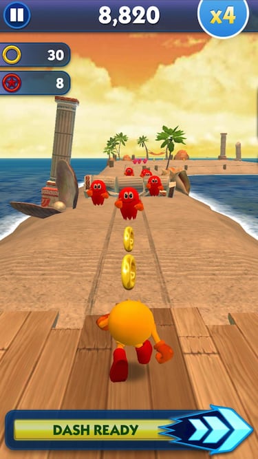 Pac-Man y Sonic juntos por primera vez en móviles