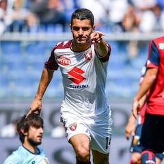 Valencia: tantean a Iago Falque y en la operación entraría Zaza