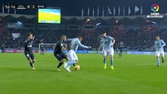 Finta y túnel: la espectacular jugada de Benzema ante Celta