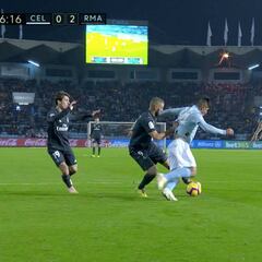 El regate y el caño del 0-2 fue el sumun final de Benzema