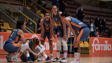 El Valencia Basket pierde ante el Bourges en la pr&oacute;rroga.