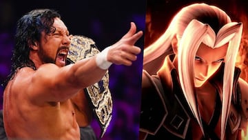Un mito de la lucha libre sorprende a todos al llegar al Wrestling Kingdom disfrazado de Sefirot