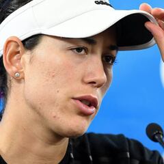Muguruza: "Pensé que los calambres pararían pero fueron a más"