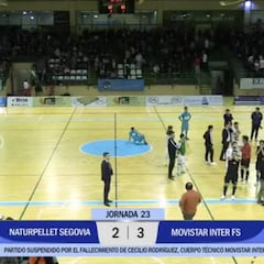 Segovia y Movistar completarán su partido el martes 10 de abril