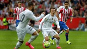 Uno por uno del Madrid: Modric se salvó de caos general