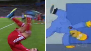 La colección de memes por el saque de banda de Irán