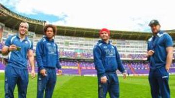 Rugby con may&uacute;sculas. Los jugadores del VRAC, en el escenario de la final de la Copa del Rey. Estar&aacute; Felipe VI y 26.500 espectadores abarrotar&aacute;n las gradas de Zorrilla.
 