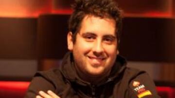 Juan Maceiras Jr. en la mesa final de la Gran Final del EPT en Madrid