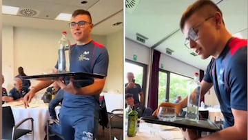 Raúl García Pierna y su particular ‘Con permiso, buenas tardes’ antes de debutar en el Europeo