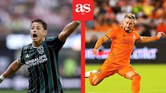 Efusivo abrazo entre Javier ‘Chicharito’ Hernández y Héctor Herrera rumbo al MLS All Star