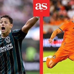 Efusivo abrazo entre Javier ‘Chicharito’ Hernández y Héctor Herrera rumbo al MLS All Star