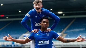 Alfredo Morelos, delantero de Rangers, se convirtió en ejemplo para los jóvenes del equipo como es el caso de Scott Wright, quien elogió su mentalidad