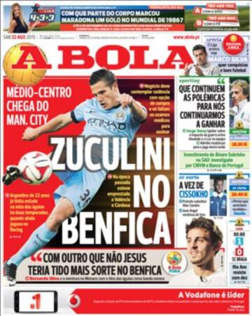 Portadas de la prensa deportiva