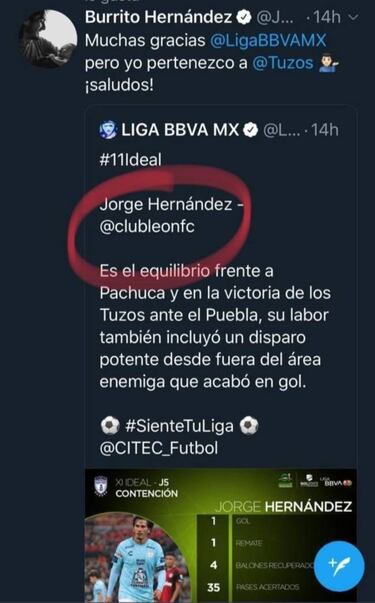Liga MX confunde equipo del 'Burrito' y lo coloca en el León