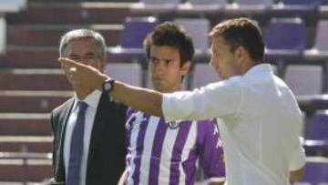 <b>CONFIADO. </b>Bueno fue hombre clave en el esquema de Djukic en el inicio de temporada. Una lesión muscular y la gran temporada de Óscar le ha relegado a un banquillo del que saldrá mañana para volver al once frente al Girona.