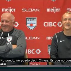 ¡No se olvida de las Águilas! Sarah Luebbert quiere que Chivas pierda la final