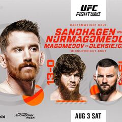 UFC Fight Night Abu Dhabi: horario, cómo y dónde ver en España y USA en TV y streaming online