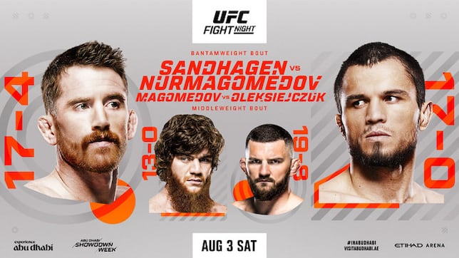 UFC Fight Night Abu Dhabi: horario y cómo ver en España y USA en TV y streaming online