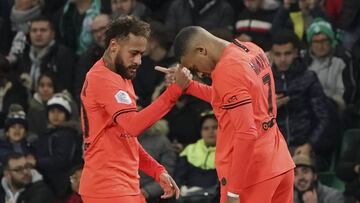 Neymar y Mbappé acribillan al Saint-Étienne