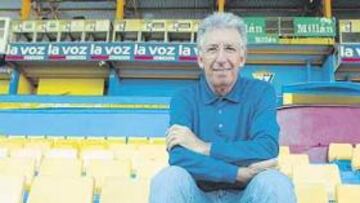 <b>EFEMÉRIDE ESPECIAL. </b>El técnico disfrutó hablando de fútbol.