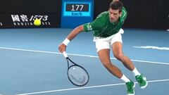 Si buscan "perfección" en Youtube debería salir lo que hizo Djokovic