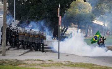 Protestas en plena Copa Confederaciones