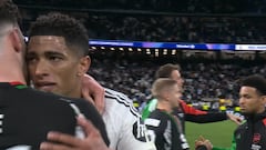 Todo lo que pasó al final en el Bernabéu: honor para Bellingham...
