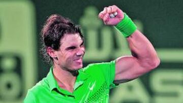 <b>UNO DE UNO. </b>Primera final de 2010 para Rafa... y 250.000 dólares.