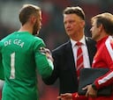 Louis Van Gaal medita sentar a David de Gea este sábado