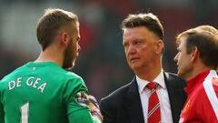 Louis Van Gaal medita sentar a David de Gea este sábado