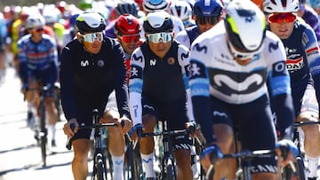 Nairo, Egan y los demás colombianos se quedaron sin la etapa reina.