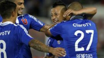 Valencia anotó su primer tanto con la camiseta de la U.