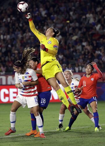 Las mejores imágenes del duelo de la Roja ante Estados Unidos