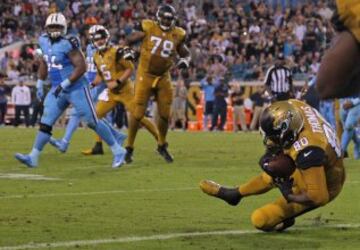 Sin embargo, un retorno de punt de 63 yardas de Rashad Greene dej¨® a los Jaguars a apenas 5 yardas de la end zone rival, oportunidad que aprovecharon para conseguir este touchdown de pase de Bortles a Julius Thomas, que consigui¨® el que tan solo es su segundo de la temporada. Los locales se adelnatban por 13 a 16.
