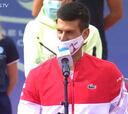 El aviso de Djokovic a Nadal que provocó el júbilo de la tribuna en Belgrado