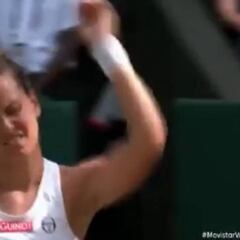 Cuando no es tu día y tienes delante a Serena Williams: el desgarrador grito de Strycova