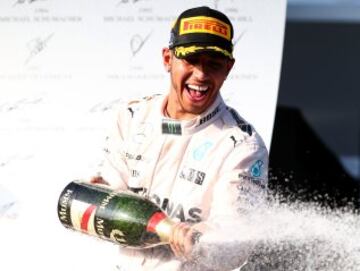 Lewis Hamilton consigue la victoria del GP de Australia