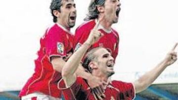 <b>OTROS TIEMPOS. </b>El Real Murcia del 'ascenso-récord' es ya una foto para la historia.
