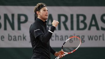 Thiem cierra el pu&ntilde;o en Roland Garros.