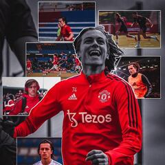 Álvaro Fernández, el canterano del Madrid que pide sitio a Ten Hag